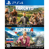 Игра Far Cry 4 + Far Cry 5 (PS4, Русская версия)