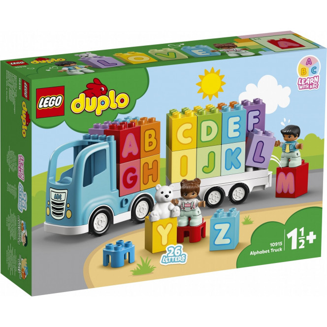 Конструктор LEGO DUPLO Грузовик Алфавит (10915 L)