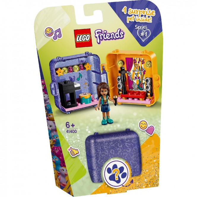 Designer of LEGO Friends Game casket of Andrea (41400)