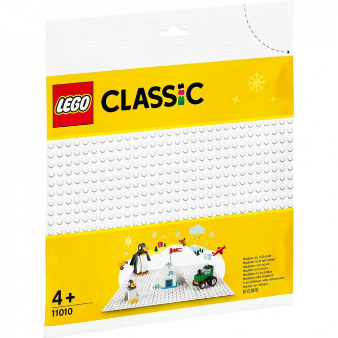 Конструктор LEGO Classic Базовая пластина белая (11010)