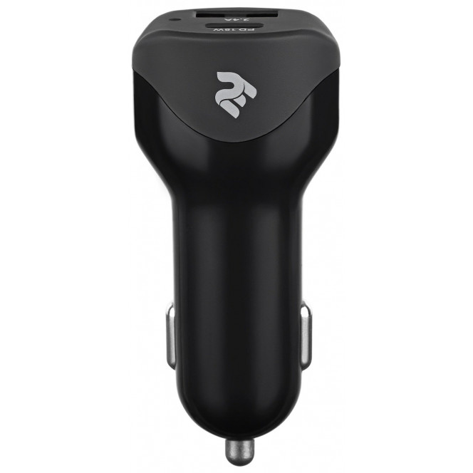 Automobile memory 2E Dual USB Car Charger USB 2.4A 30W Black