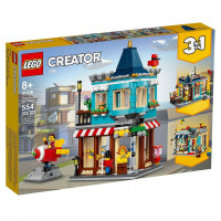 Designer of LEGO Creator City toy store (31105)