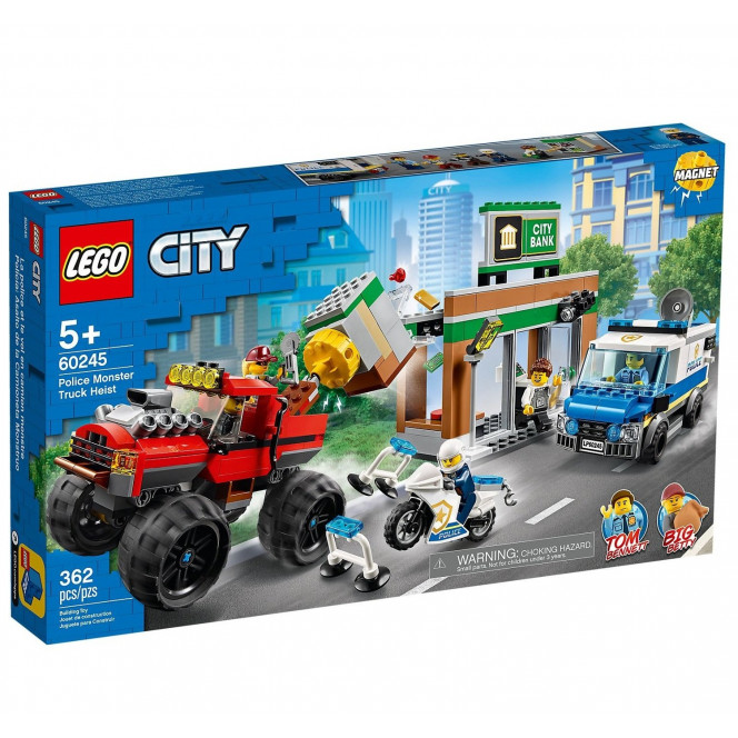 Конструктор LEGO City Ограбление полицейского монстр-трака (60245 L)