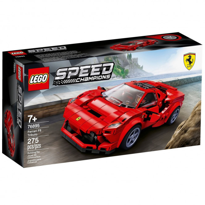 Designer of LEGO Speed Champions Ferrari F8 Tributo (76895)