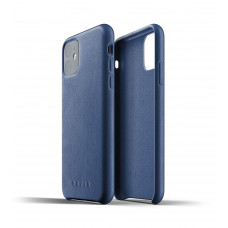 Чехол MUJJO для Apple iPhone 11 Full Leather Monaco Blue