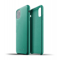 MUJJO cover for iPhone 11 Pro Max Full Leather Alpine Green