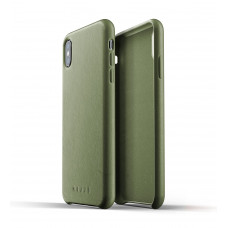 Чехол MUJJO для iPhone XS Max Full Leather Olive