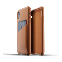 Чехол кожаный MUJJO для iPhone Xr Full Leather Wallet Tan