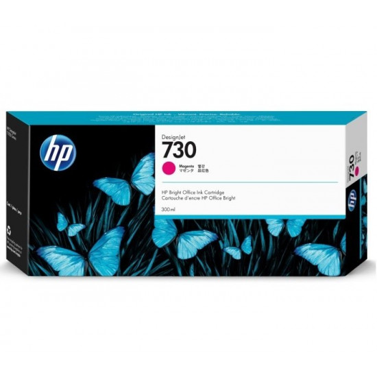 Cartridge jet HP 730 Magenta, 300 ml (P2V69A)