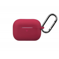 Чехол 2Е для Apple AirPods Pro Pure Color Silicone (2.5mm) Cherry Red