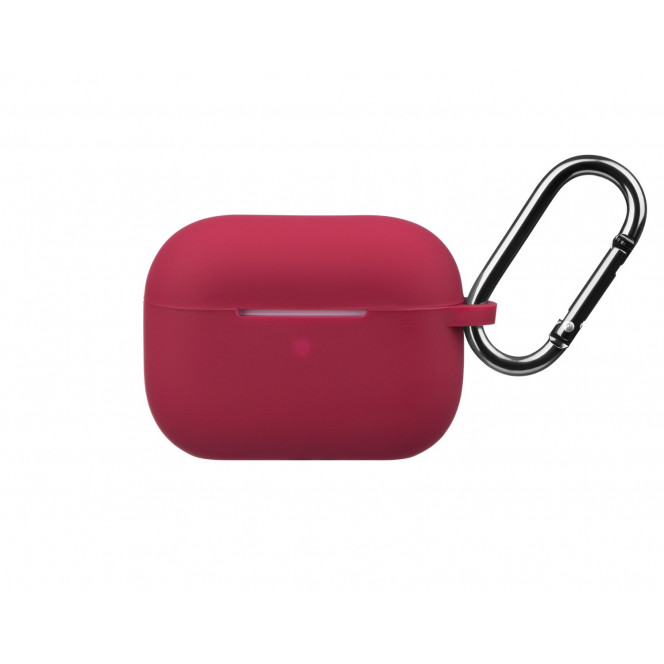 Чехол 2Е для Apple AirPods Pro Pure Color Silicone (2.5mm) Cherry Red