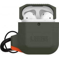 Чехол UAG для Airpods Silicone Olive Drab/Orange