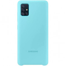 Чехол Samsung для Galaxy A51 (A515F) Silicone Cover Blue