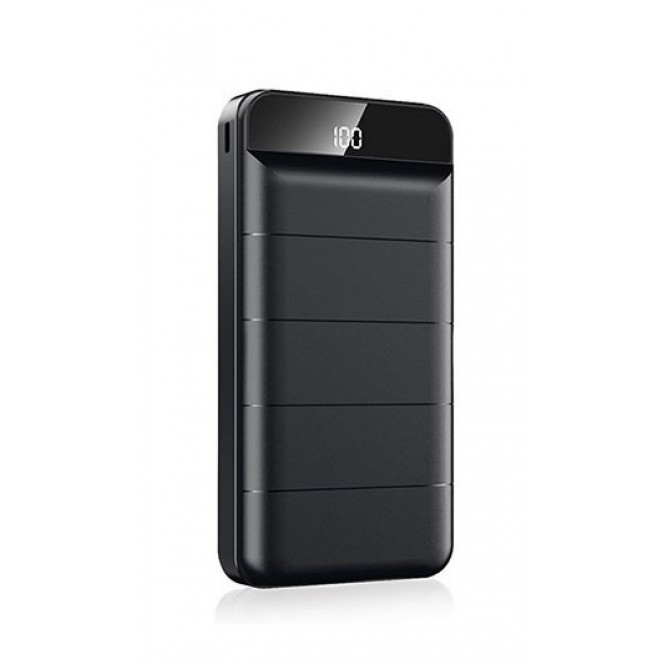 Portable Remax Leader Series accumulator of 20000 mAh of 2USB Black