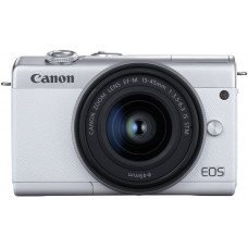 CANON EOS M200 camera + 15-45mm IS STM White (3700C032)