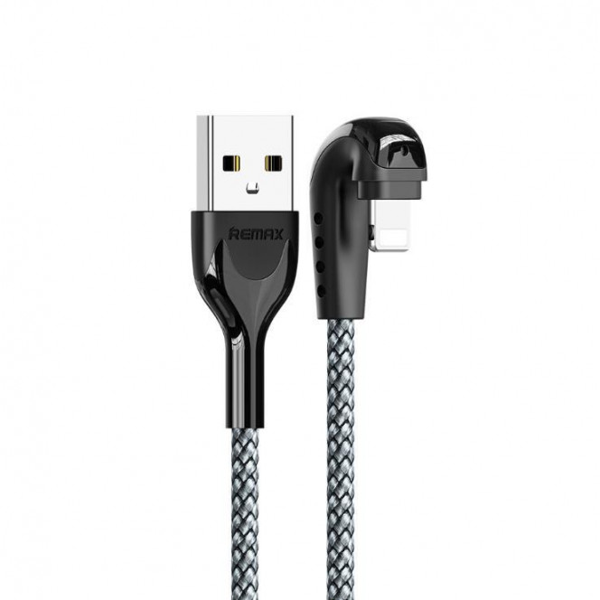 Data/Charge 1M, silver Remax Heymanba Lightning 3.0A cable