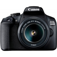 CANON EOS camera 2000D 18-55 DC III Black (2728C007)