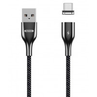 Data/Charge 1M, black Remax Cigan Powerful Magnet Type-C 3.0A cable