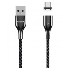 Data/Charge 1M, black Remax Cigan Powerful Magnet Type-C 3.0A cable