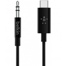 Адаптер Belkin USB-C - 3.5 mm audio + power RockStar