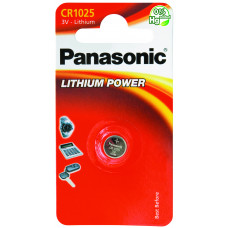 Battery of Panasonic of CR 1025 BLI 1 LITHIUM