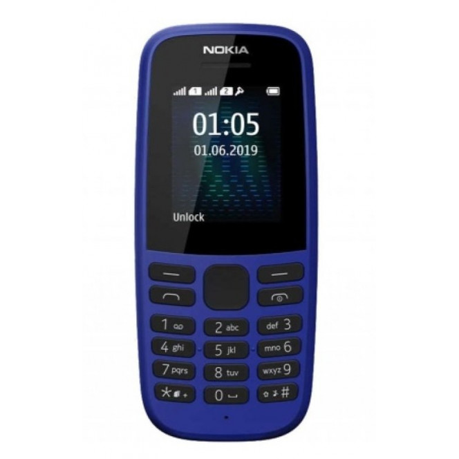 Mobile phone number of Nokia 105 TA-1203 Single SIM EAC UA Blue