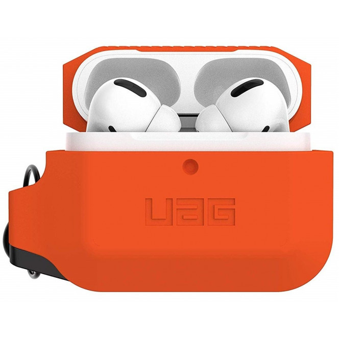 Чехол UAG для Airpods Pro Silicone Orange/Black