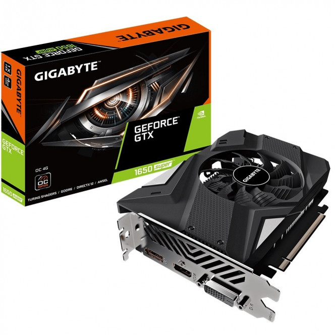 Video card Gigabyte GeForce GTX 1650 SUPER OC 4G (GV-N165SOC-4GD)