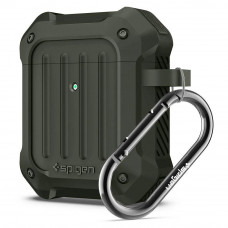 Cover of Spigen for Airpods Tough Armor Military Green