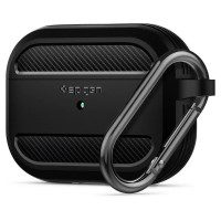 Cover of Spigen for Airpods Pro Rugged Armor Black