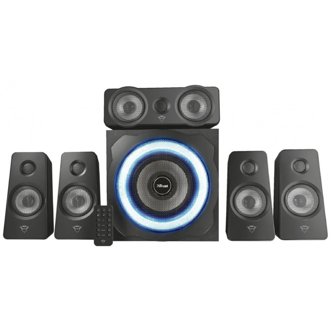 Trust 5.1 GXT 658 Tytan Surround Speaker System BLACK speaker system