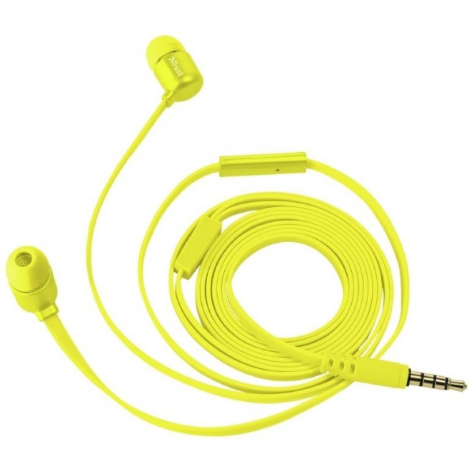 Наушники Trust Duga Mic Neon Yellow