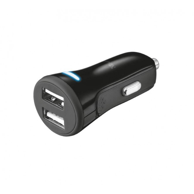 Automobile ZU TRUST 20W Car Charger with 2 USB port