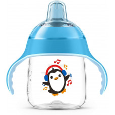 No-spill cup with a nose of Avent of 260 ml of 12 months + a blue (SCF747/02) Discount of 20%!