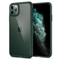 Cover of Spigen for iPhone 11 Pro Max Ultra Hybrid Midnight Green