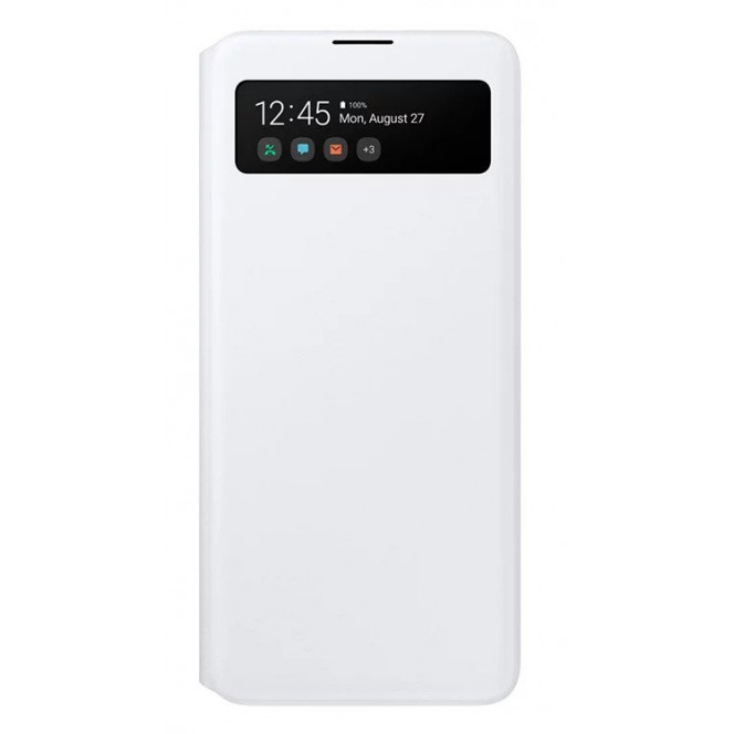 Чехол Samsung для Galaxy A71 (A715F) S View Wallet Cover White