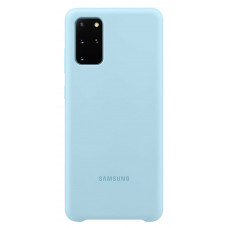 Cover of Samsung for Galaxy S20 + (G985) of Silicone Cover Sky Blue