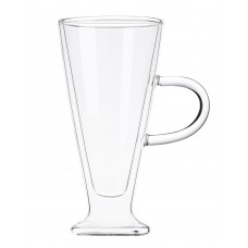 A set of cups with Ardesto handles with double walls for latte, 230 ml, 2 pieces of AR2623GH