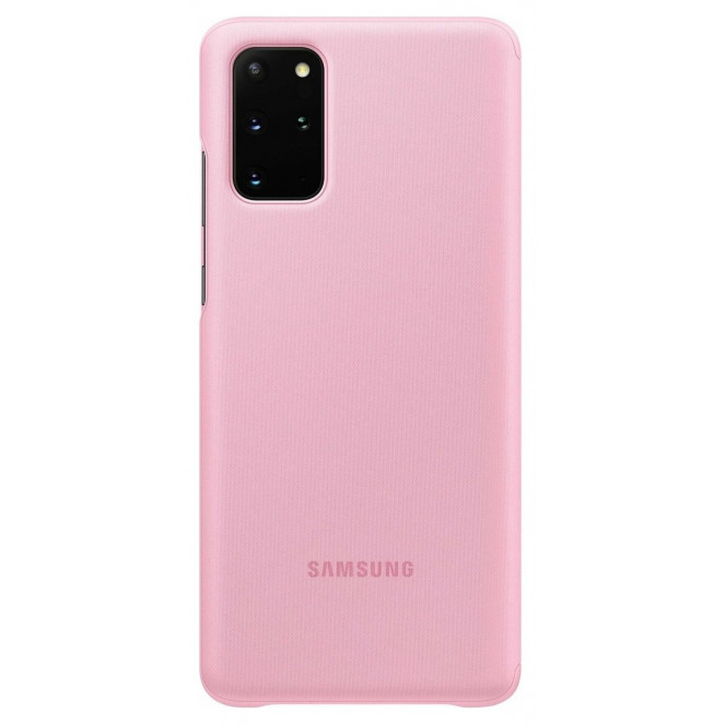 Cover of Samsung for Galaxy S20 + (G985) of Clear View Cover Pink