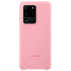 Cover of Samsung for Galaxy S20 Ultra (G988) Silicone Cover Pink