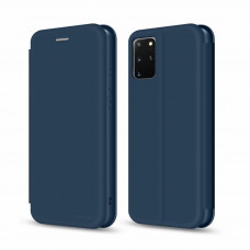 MakeFuture cover for Galaxy S20 + (G985) of Flip (Soft-Touch PU) of Blue