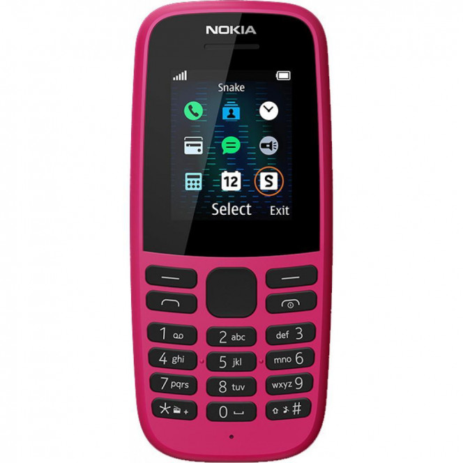 Mobile phone number of Nokia 105 DS Pink