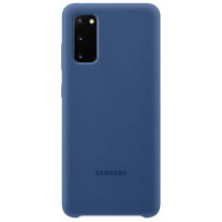 Чехол Samsung Silicone Cover для Galaxy S20 (G980) Navy