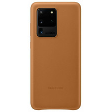 Cover of Samsung Leather Cover for Galaxy S20 Ultra (G988) Brown