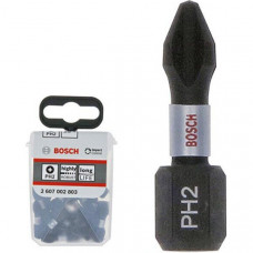 A set of bits Bosch Impact Control for the PH2 hammer drill