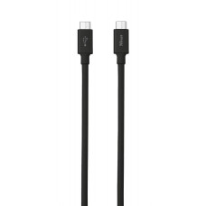 Trust URBAN USB 2.0 Type-C to Type-C 480 Mbps PD2.01m Black cable