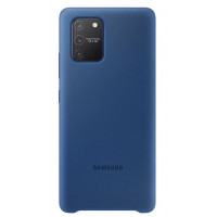 Cover of Samsung Silicone Cover for the Galaxy S 10 Lite smartphone (G770) Blue