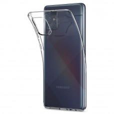 Cover of Spigen for Galaxy A71 Liquid Crystal Crystal Clear