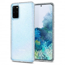 Cover of Spigen for Galaxy S20 + Liquid Crystal Glitter Crystal Quartz