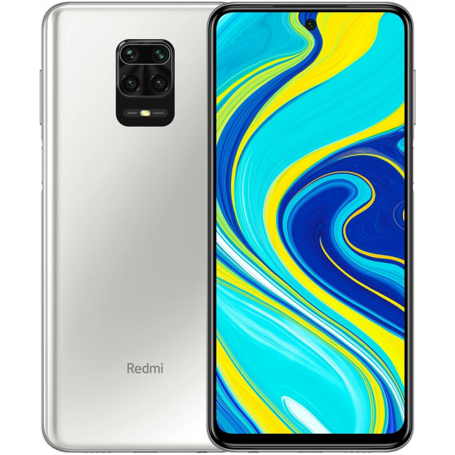 Смартфон Xiaomi Redmi Note 9S 4/64GB Glacier White (M2003J6A1G)